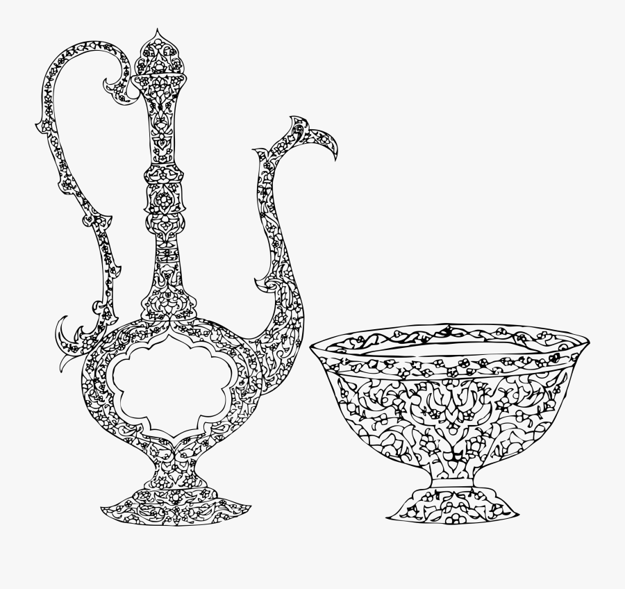 Transparent Ornamental Vector Png - Drawing Islamic, Transparent Clipart