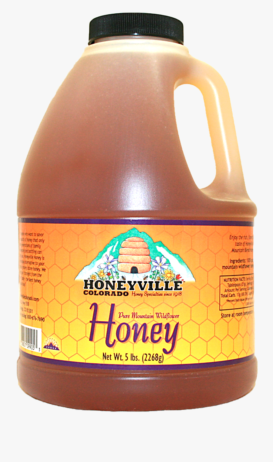 Honey Transparent Jug - Bottle, Transparent Clipart