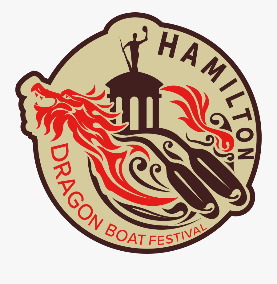 Dragon On A Paddle Design, Transparent Clipart