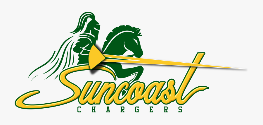 Charge - Suncoast High School Logo, Transparent Clipart