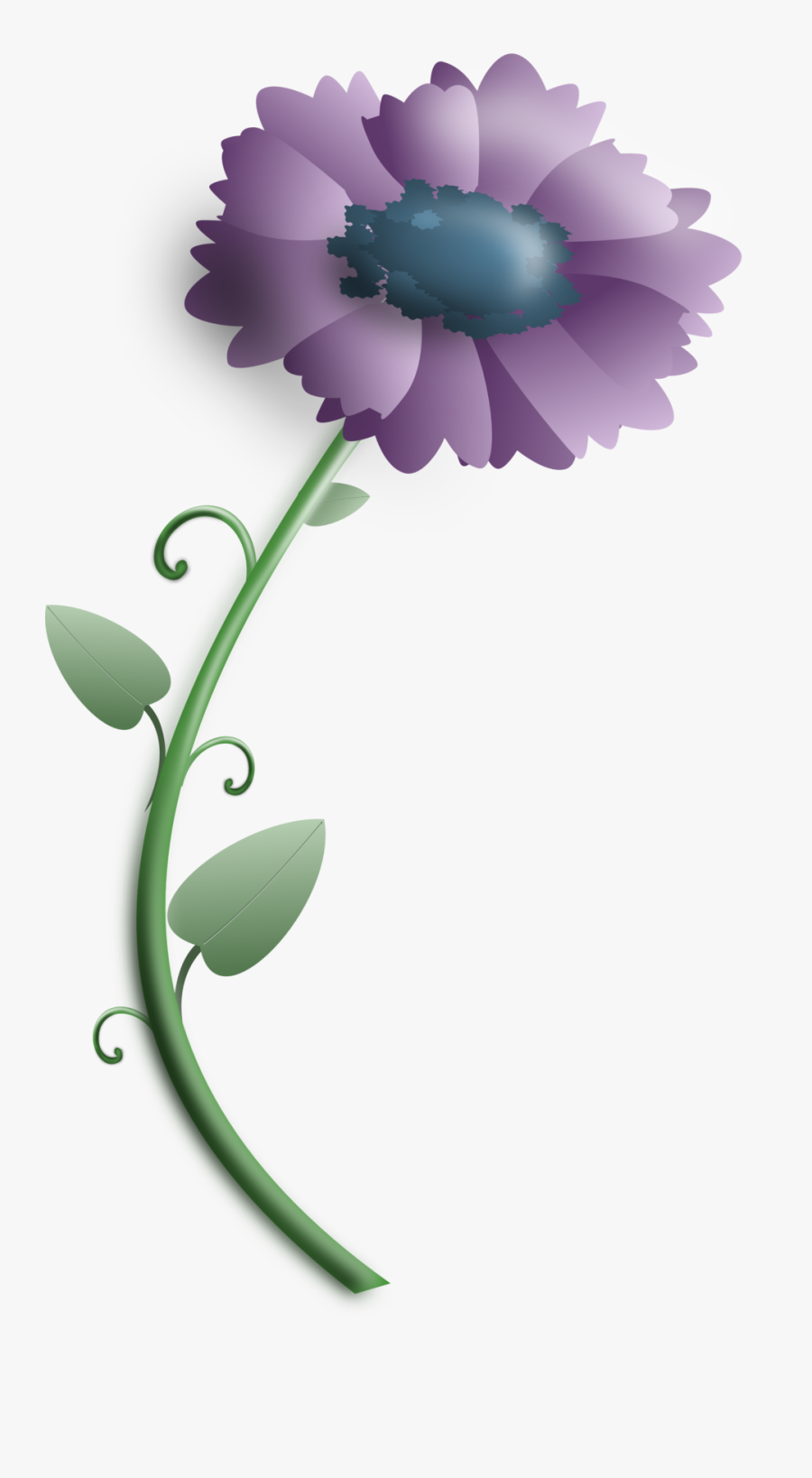 Computer Wallpaper,plant,flora - Vector Flor Lila Png, Transparent Clipart