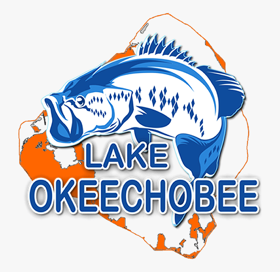 Lake Okeechobee Bass Fishing - Lake Okeechobee Logo, Transparent Clipart