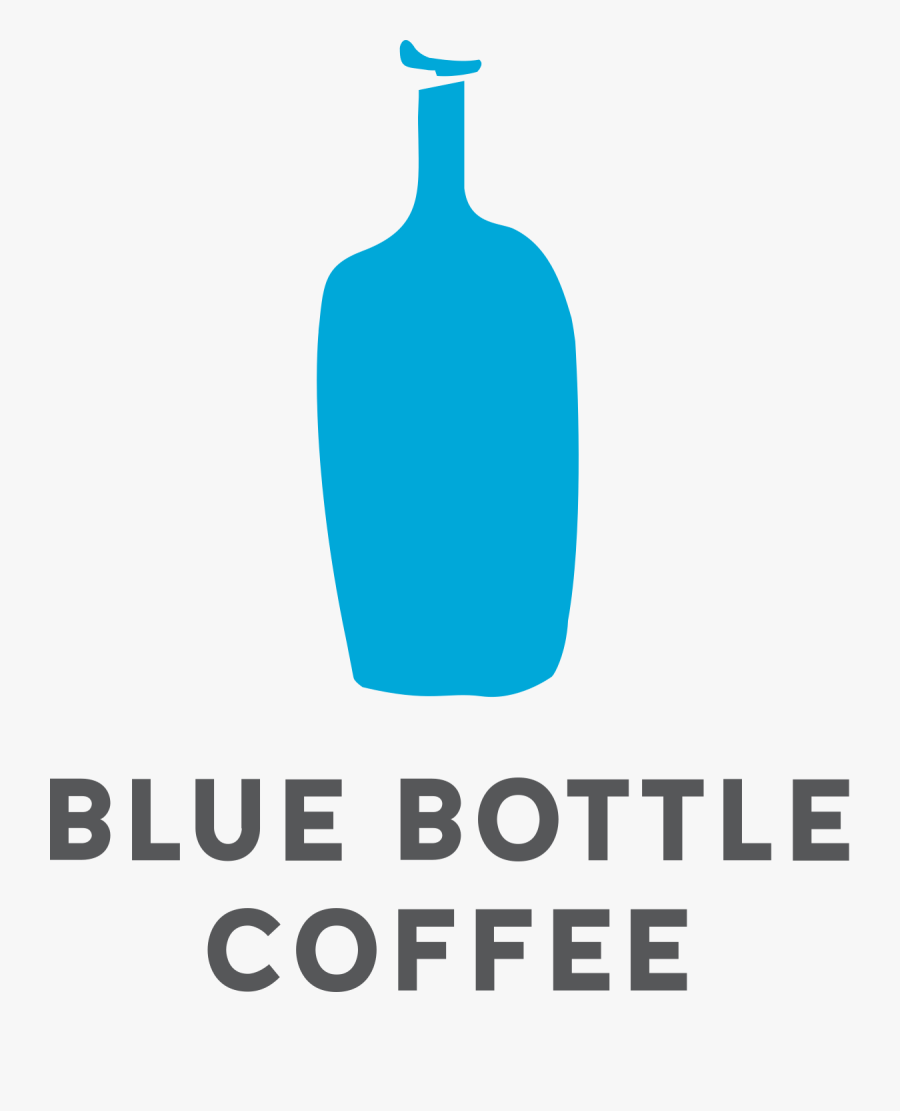 Blue Bottle Coffee Logo Vector, Transparent Clipart