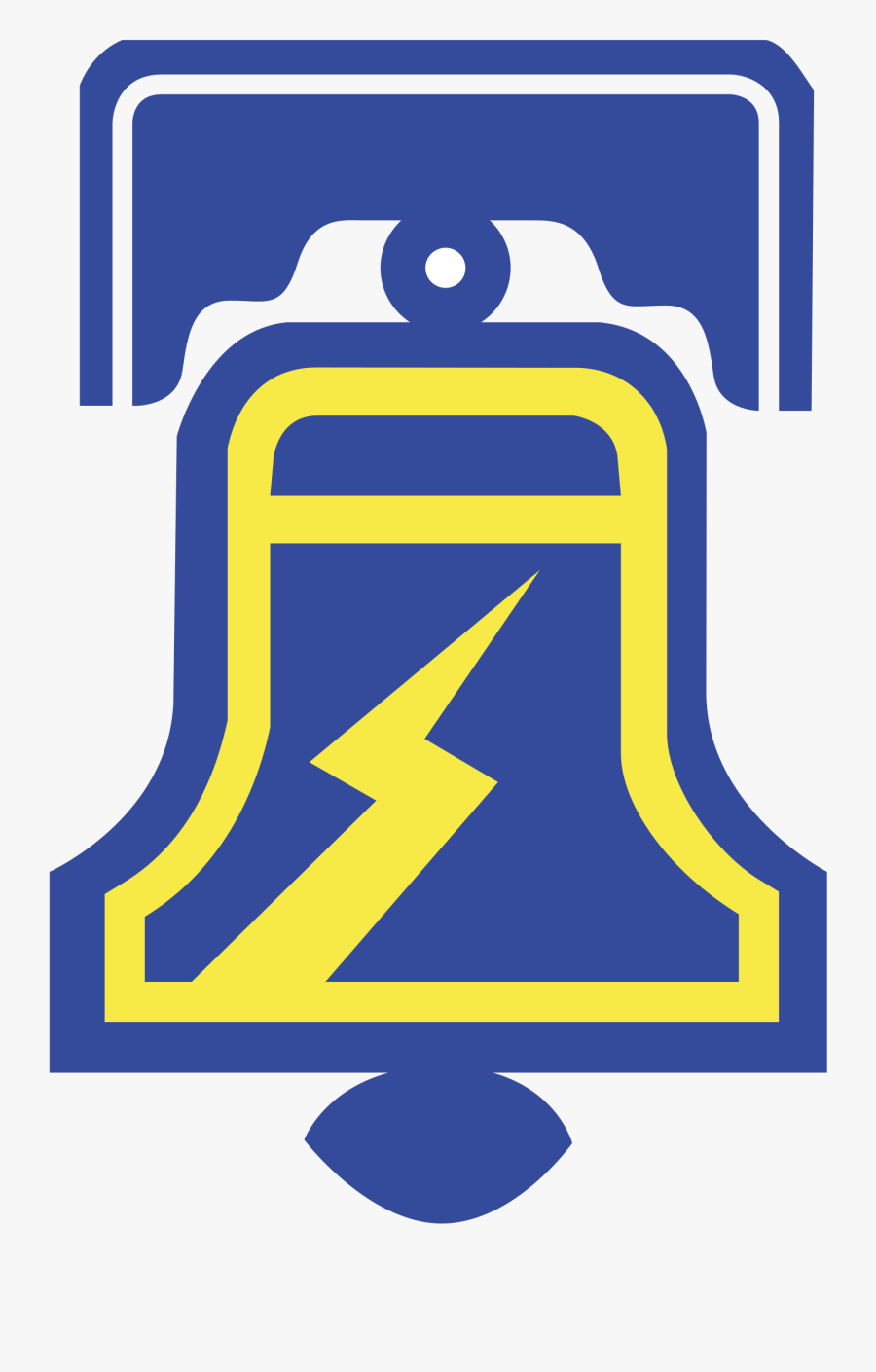 Philadelphia Bell Png - Philadelphia Bell Football Logo, Transparent Clipart