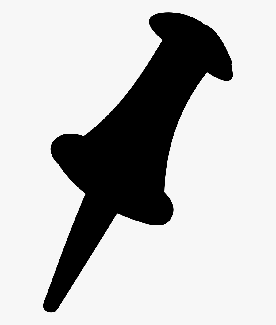 Push Pin, Transparent Clipart