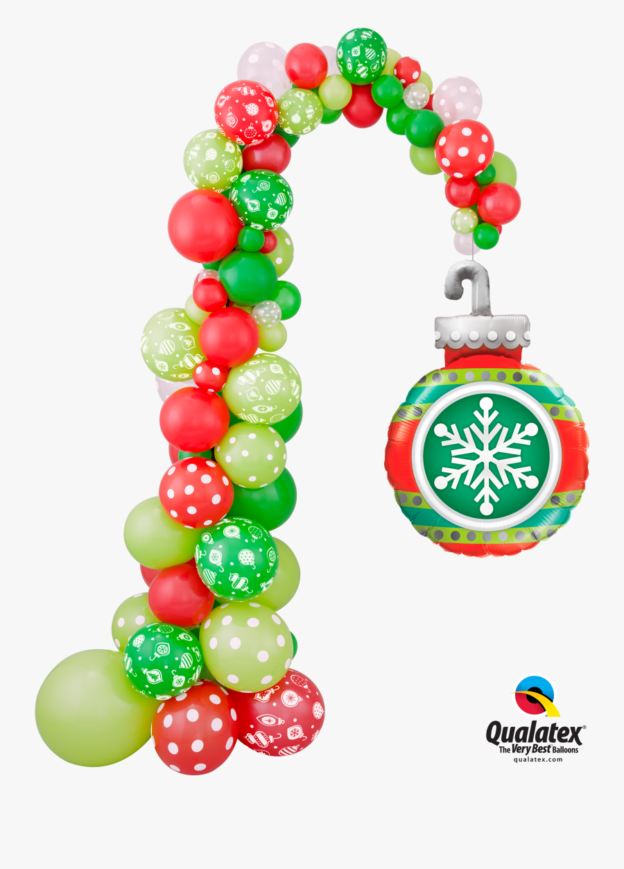 Clip Art Ornament Balloon Column In - Christmas Ornament Balloons, Transparent Clipart
