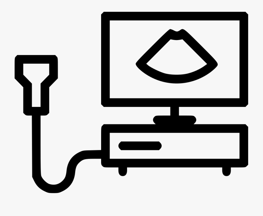 Ultrasound - Medical Ultrasound Icon, Transparent Clipart