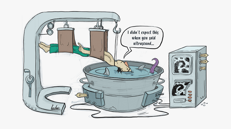 Ultrasound - Cartoon, Transparent Clipart