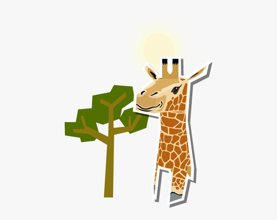 Giraffe, Transparent Clipart