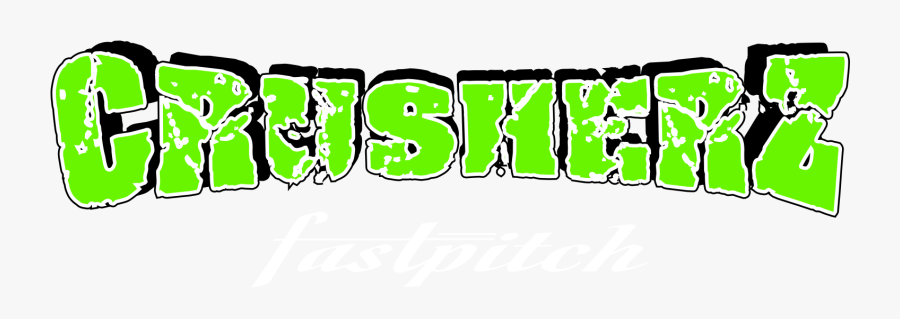 Crusherz Fastpitch - Graphic Design, Transparent Clipart