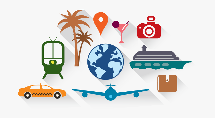 Hospitality And Tourism Industry Symbol, Transparent Clipart