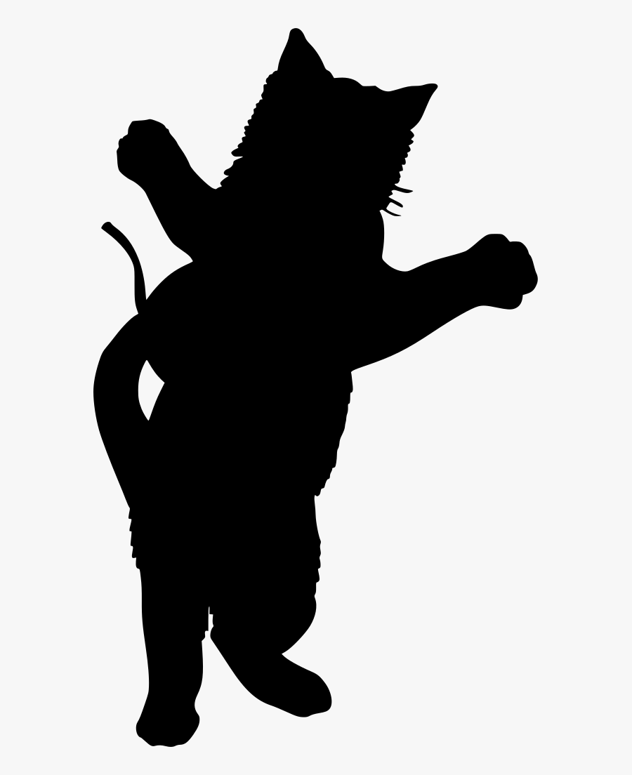 Dogs And Cats Yarn Png - Maleficent Silhouette, Transparent Clipart