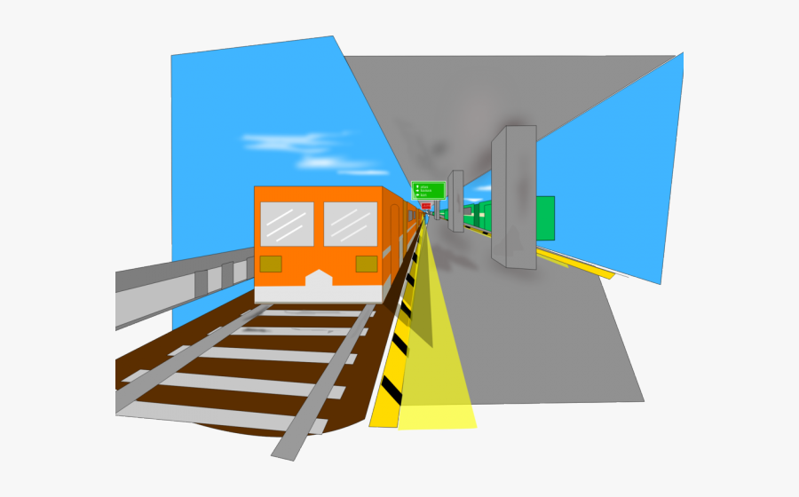 Train Platform Clipart, Transparent Clipart