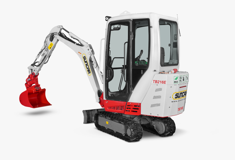 Picture Excavator Tb216e - Crane, Transparent Clipart