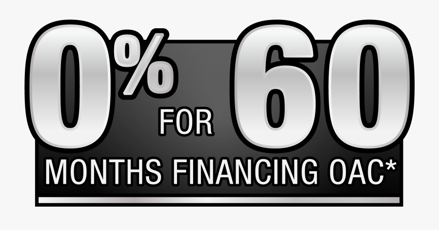 Kubota 0% For 60% - Black-and-white, Transparent Clipart