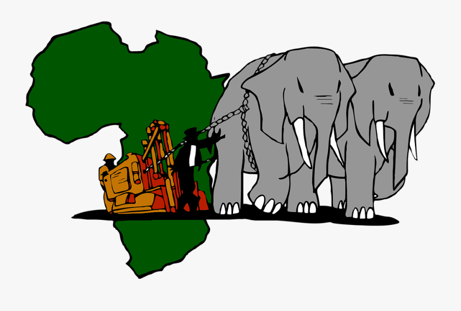 African, Elephant, Mining, History, South Africa, Beads - Illustration, Transparent Clipart