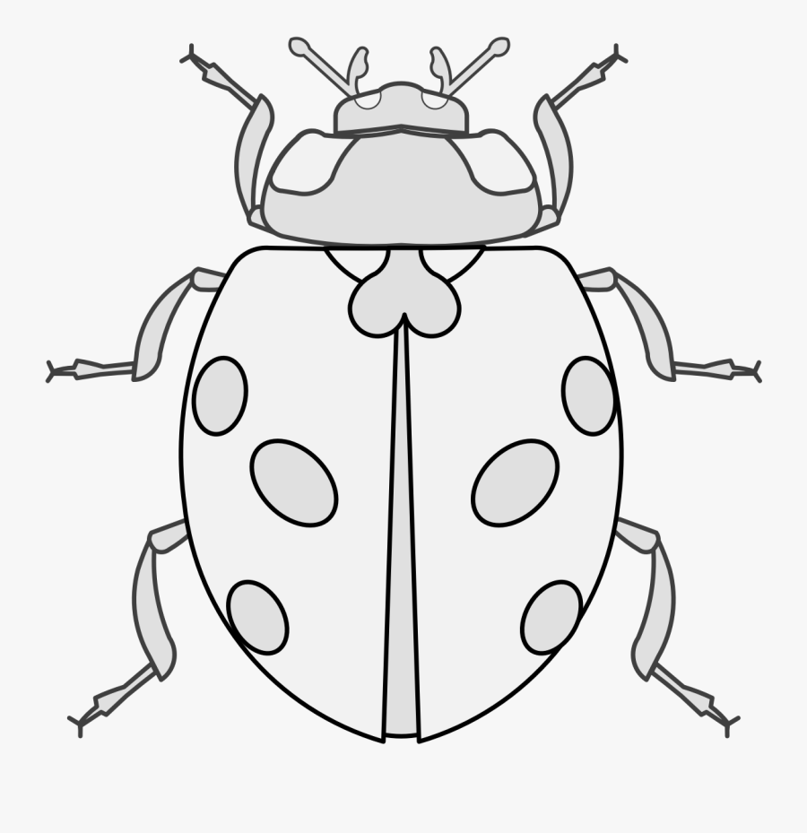 Ladybug Traceable , Free Transparent Clipart - ClipartKey