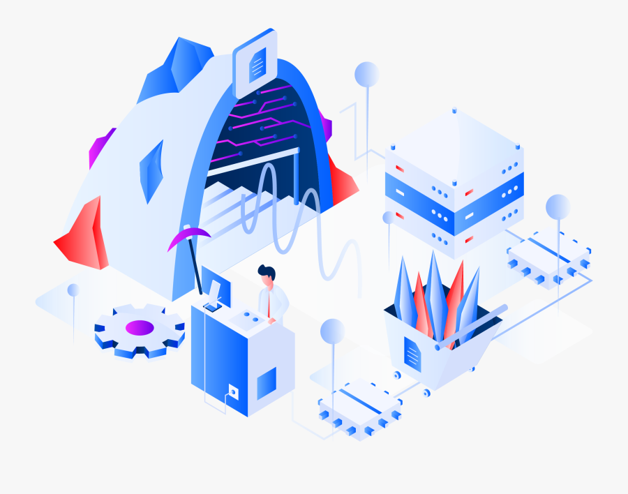 Img - Vector Cloud Computing Png, Transparent Clipart