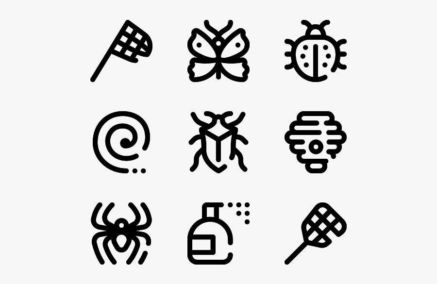 Insects - Physics Symbol Png, Transparent Clipart