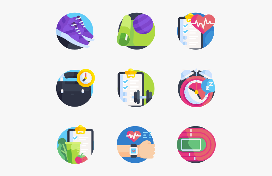 Active Lifestyle - Teamwork Icons, Transparent Clipart