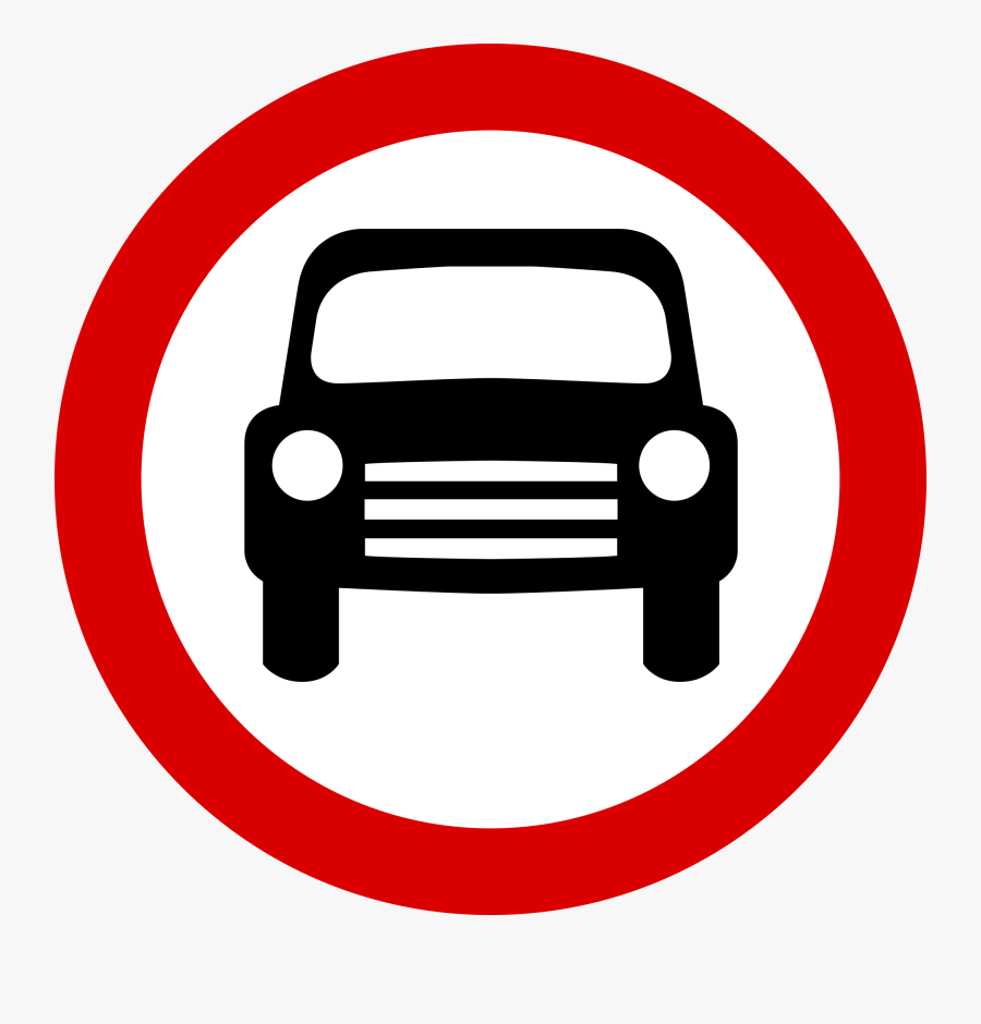 Sign Means No Stopping, Transparent Clipart