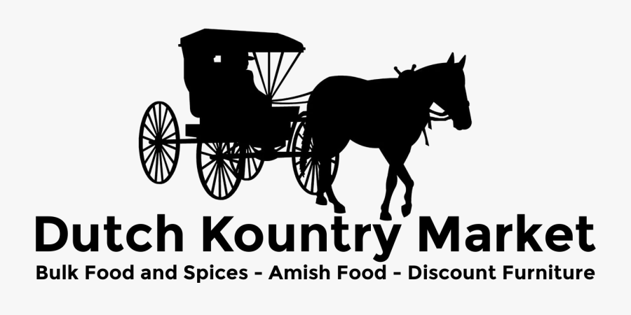 Dutch Kountry Market - Amish Horse And Buggy Clipart, Transparent Clipart
