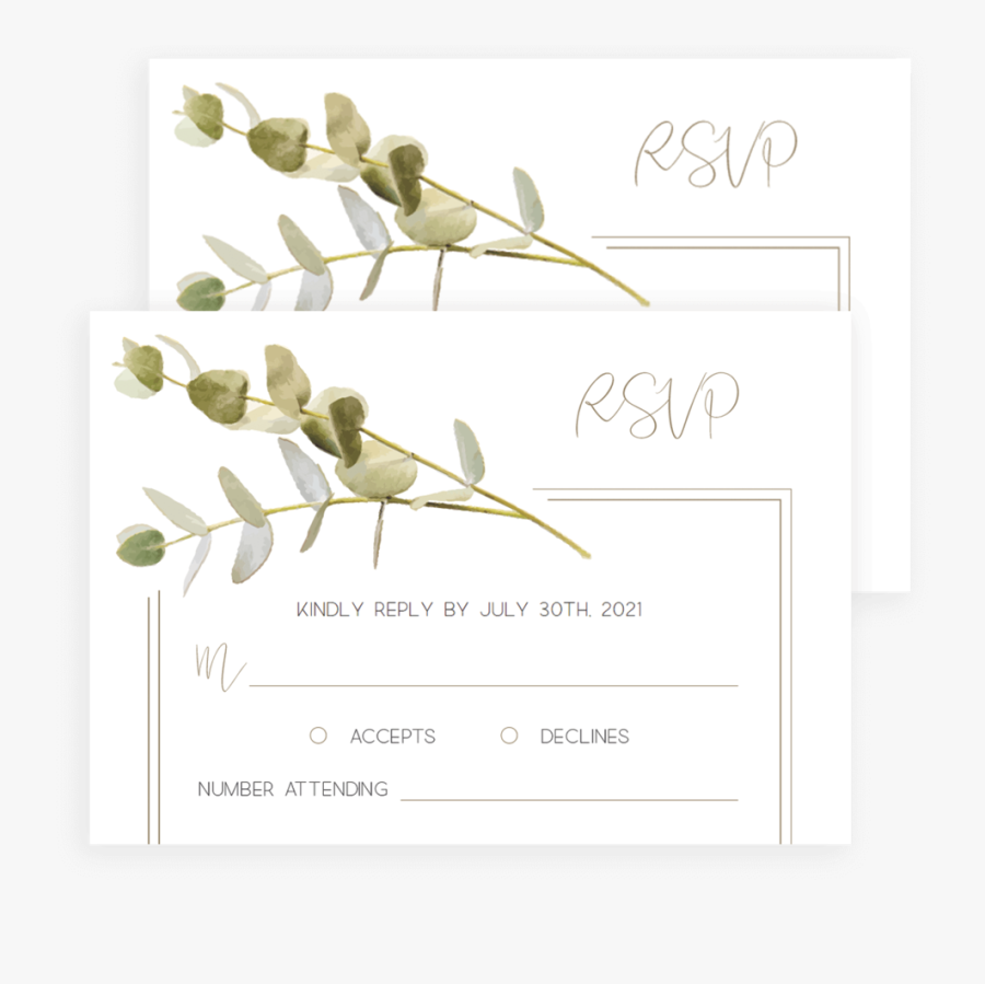 Clip Art Green Leaves - Flower, Transparent Clipart