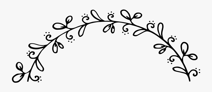 Floral Wedding Monogram Wreath, Transparent Clipart