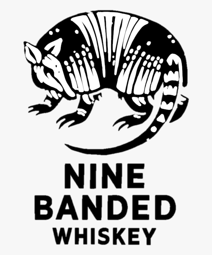 Nine Banded Whiskey Logo, Transparent Clipart