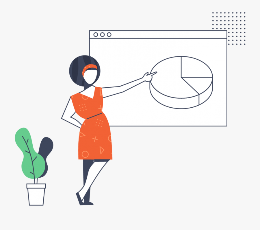 Presentation Illustration - Illustration, Transparent Clipart