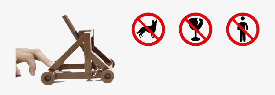 Build Your Own Catapult - Wood, Transparent Clipart