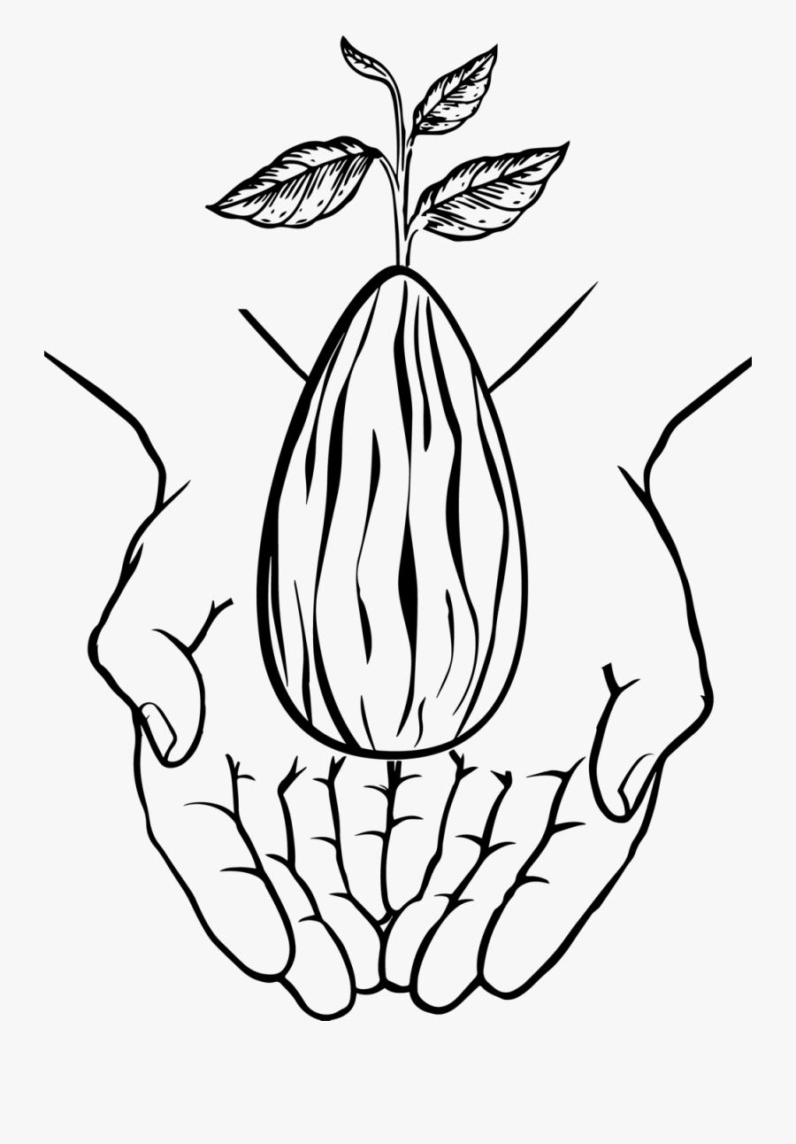 Franchon3 - Dibujo De Manos Pidiendo Limosna, Transparent Clipart