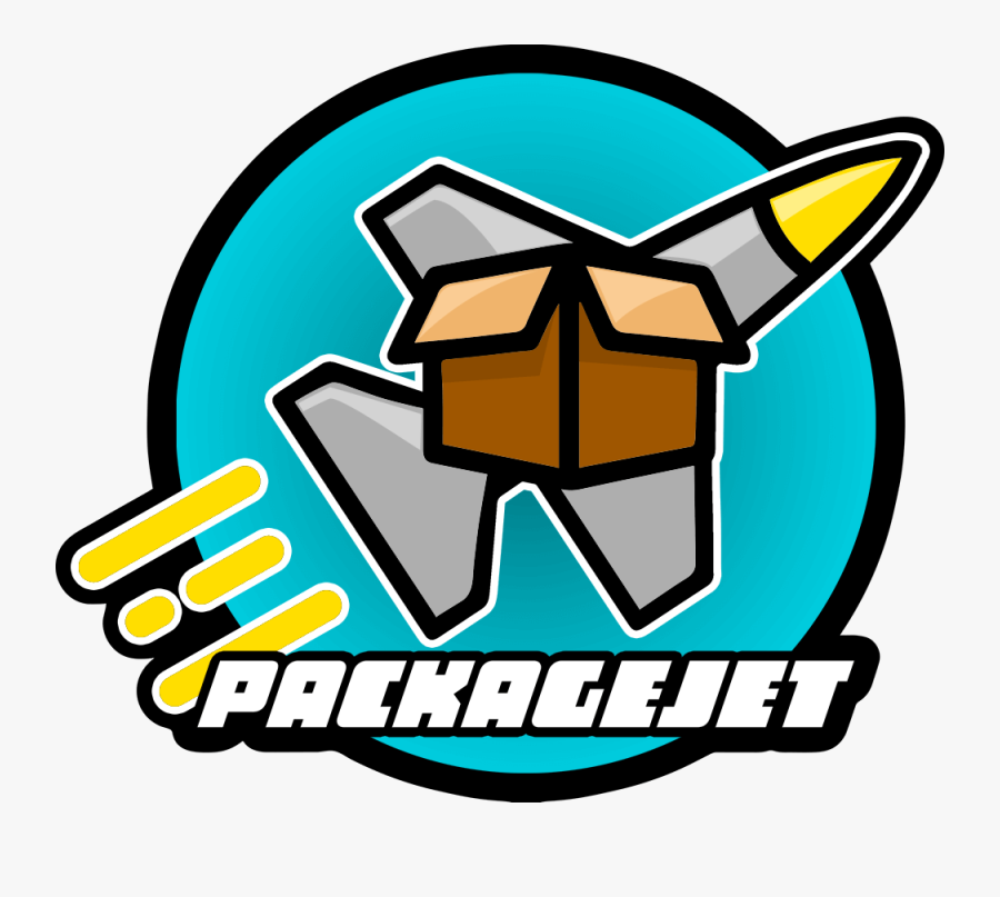 Package Jet Logo, Transparent Clipart