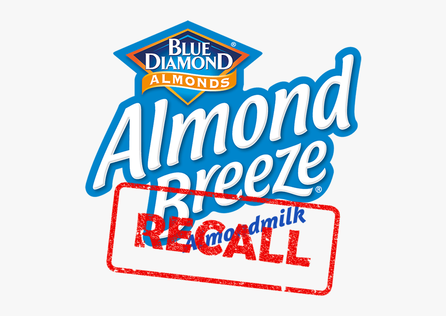 Blue Diamond Grower"s Almond Milk Contaminated With - Blue Diamond Almonds, Transparent Clipart