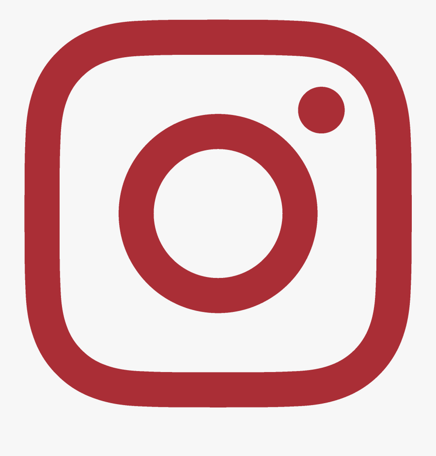 Social Media Logo Burgundy Png, Transparent Clipart