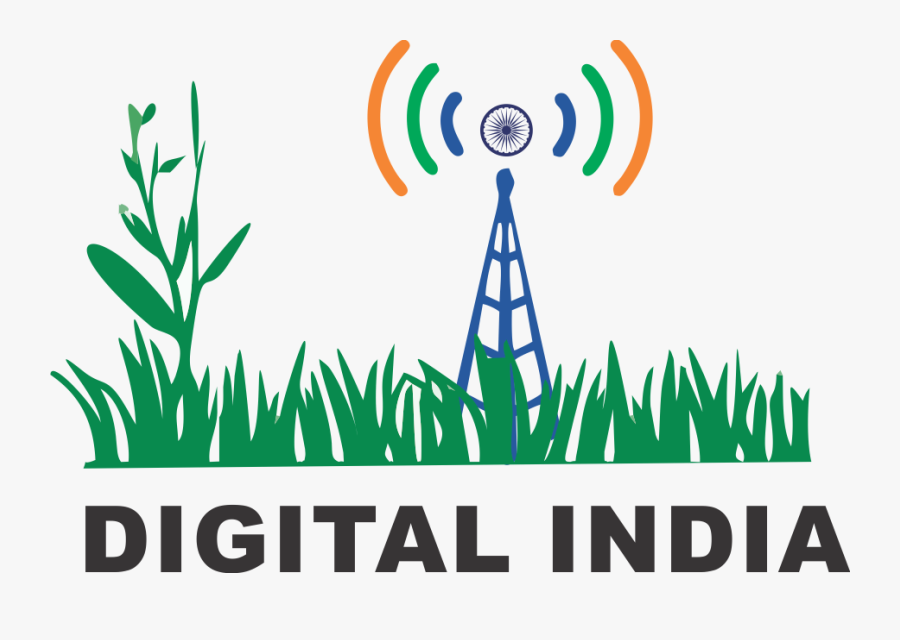 Digital India - Digital India Logo Design, Transparent Clipart