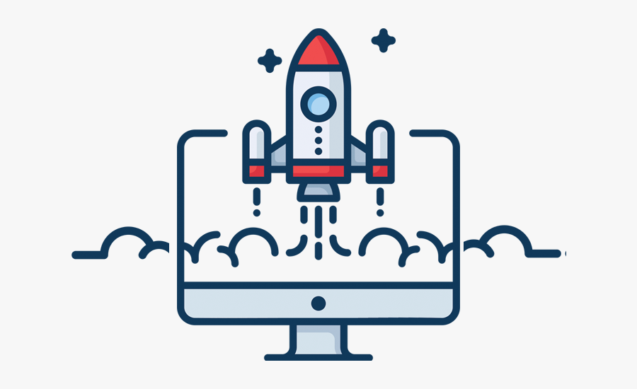 Our Mission - Web Hosting Rocket Icons, Transparent Clipart