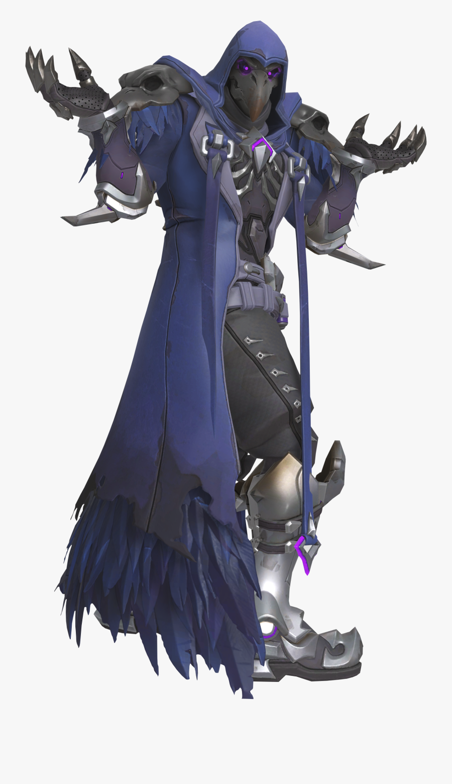 Transparent Reaper Old - Overwatch Reaper Purple Skin, Transparent Clipart
