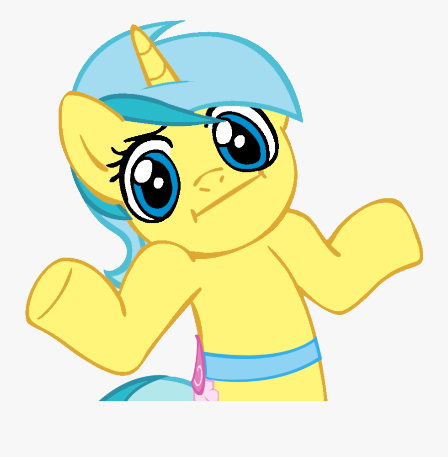 Pinkie Pie Shrug Png, Transparent Clipart