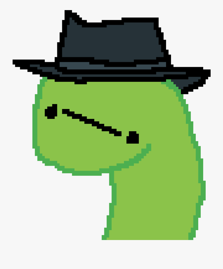 Turtle Fedora, Transparent Clipart