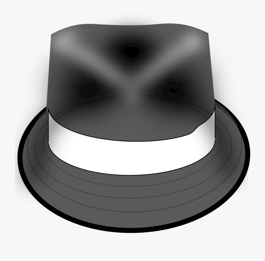 Hat Trilby Big Image - Fedora, Transparent Clipart