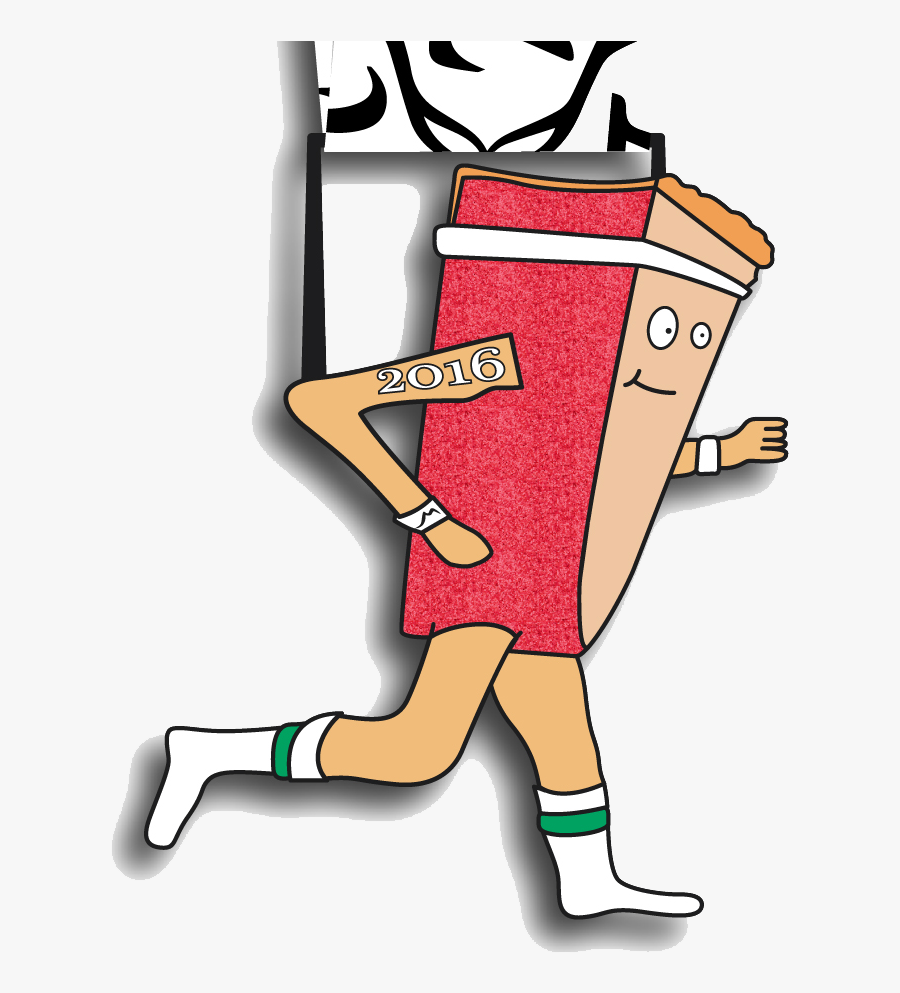 Runner Clipart Mile Run - Pi Day 5k, Transparent Clipart