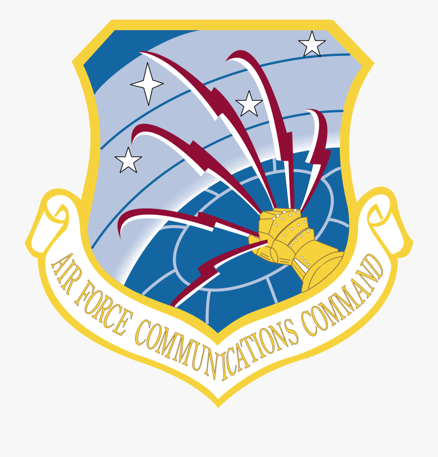 Air Force Communications Command Logo Png Transparent - Air Force Logo Communications, Transparent Clipart