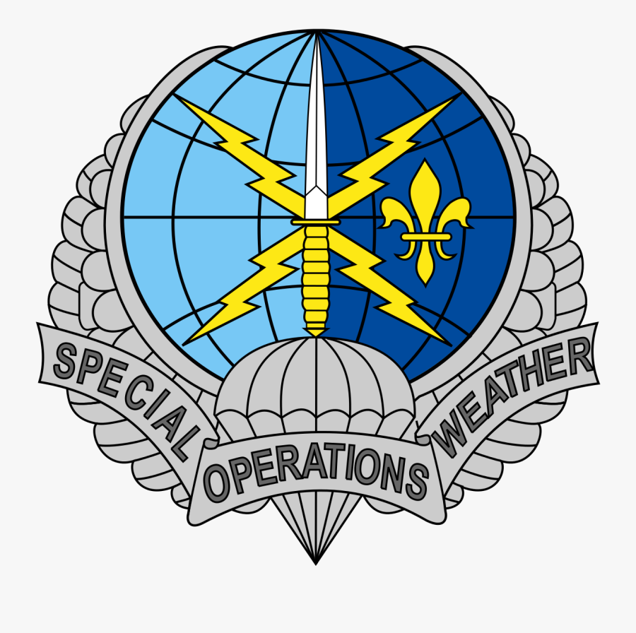 Special Operations Weather Logo, Transparent Clipart