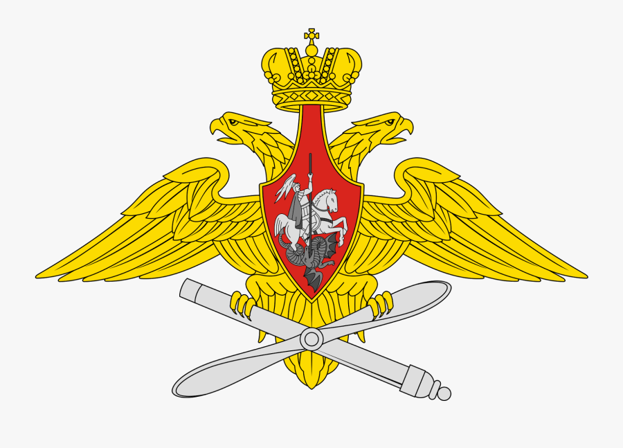 Russian Aerospace Forces Logo, Transparent Clipart