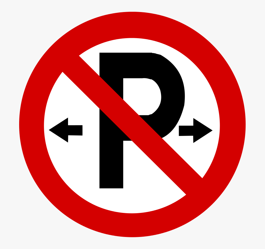 Regulatory Road Sign No Parking - No Parking Logo Png, Transparent Clipart