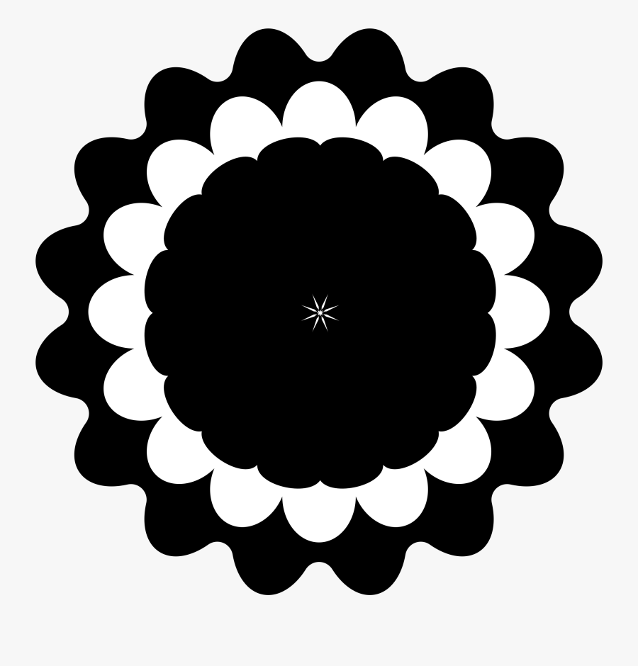 White Flower Clipart Icon - Cricut 3d Flowers Svg, Transparent Clipart