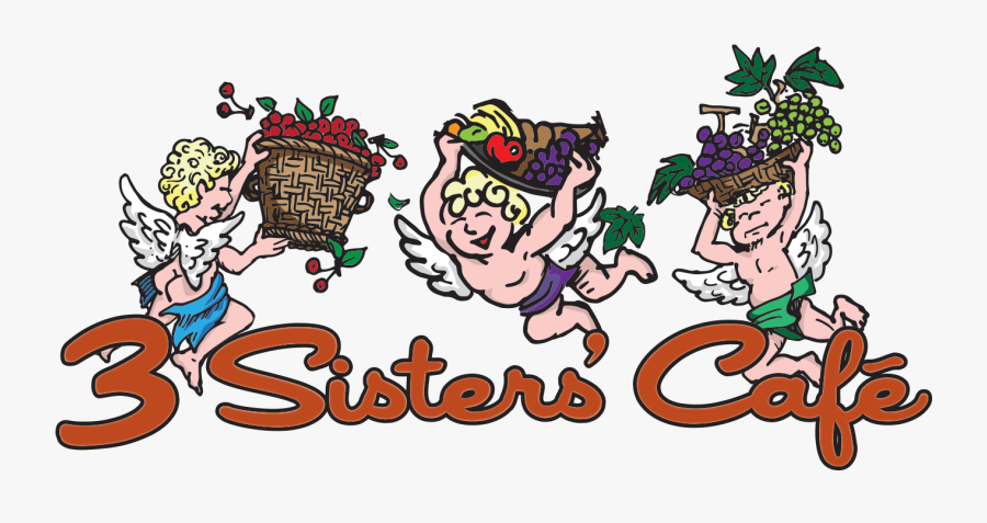 Logo - Sisters Cafe Logo, Transparent Clipart