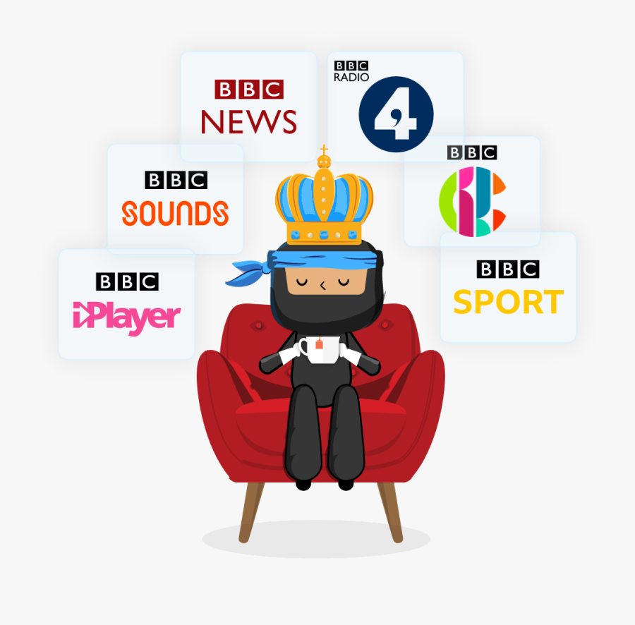 Vpncity Ninja Bbc Content - Chair, Transparent Clipart