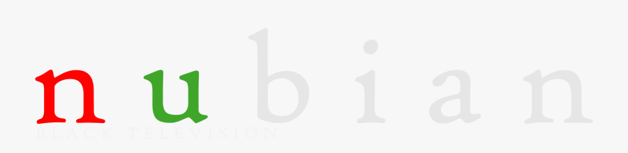N U B I A N Tv - Graphic Design, Transparent Clipart